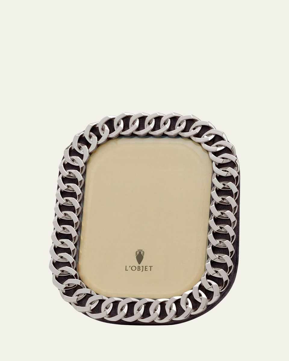 Cuban Link Picture Frame, 4" x 6"